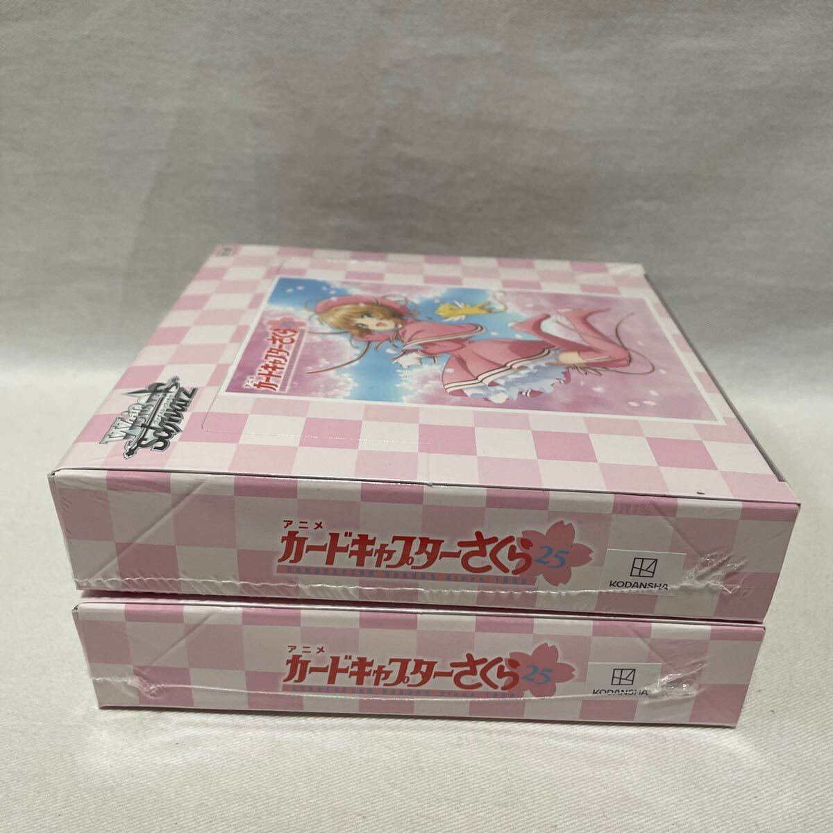 ブシロード ヴァイスシュヴァルツ ブースター カードキャプターさくら 25th Anniversary 2BOX 未開封 シュリンク未開封の画像6