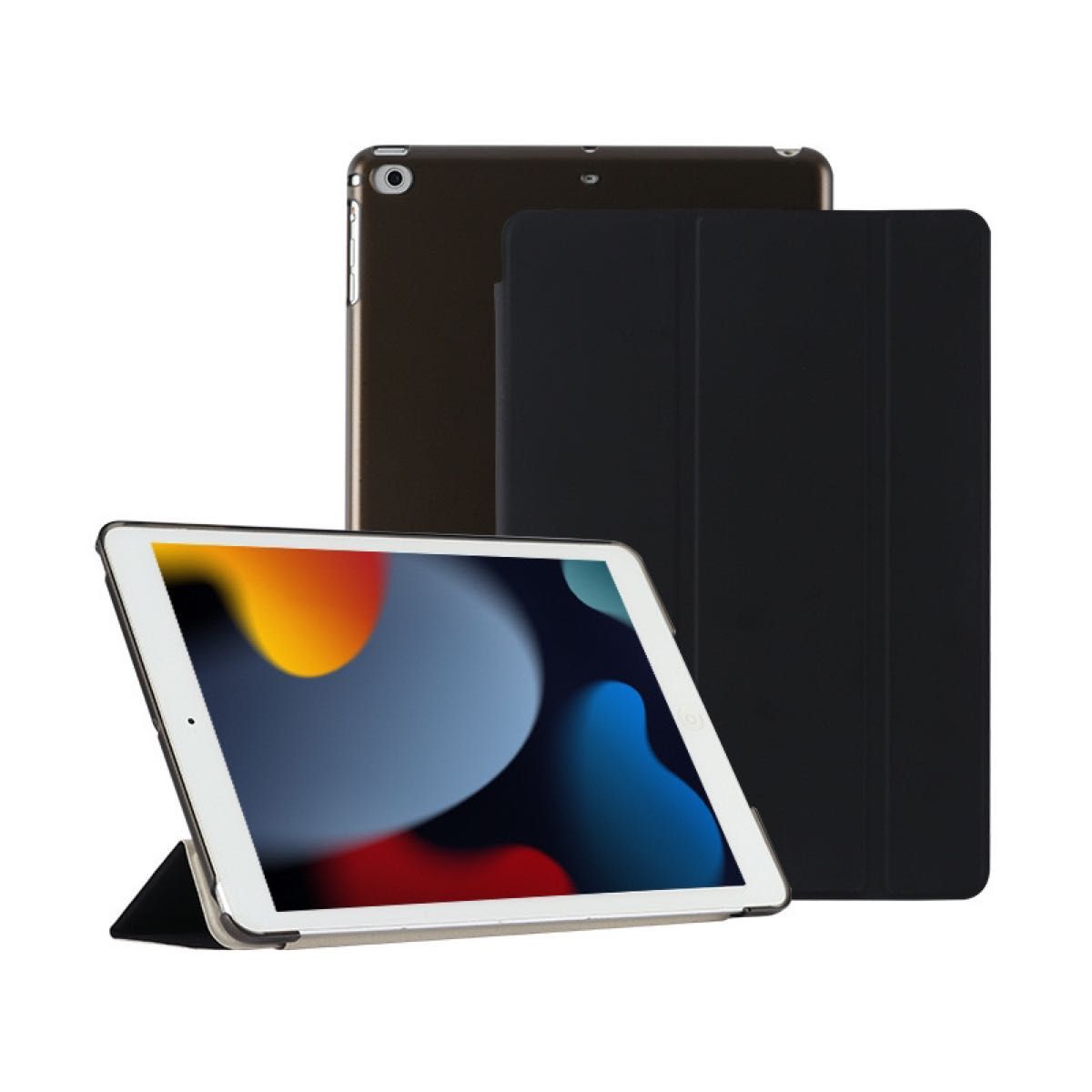 iPadケース　手帳型カバー　9.7インチ　第5世代　第6世代　air1/2　黒　新品未使用