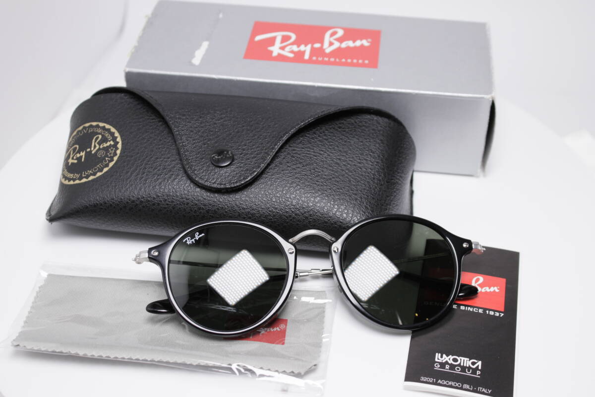 ★☆【Ray-Ban】レイバン サングラス RB2447-F 901 49□21 145 3N ブラックフレーム ケース＋クロス付☆★_画像1