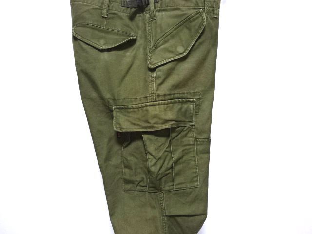 ALPHA INDUSTRIES 1970s U.S.ARMY M-65 CARGO PANTS L size / アルファ ミリタリー カーゴパンツ 米軍 レプリカ メンズの画像5