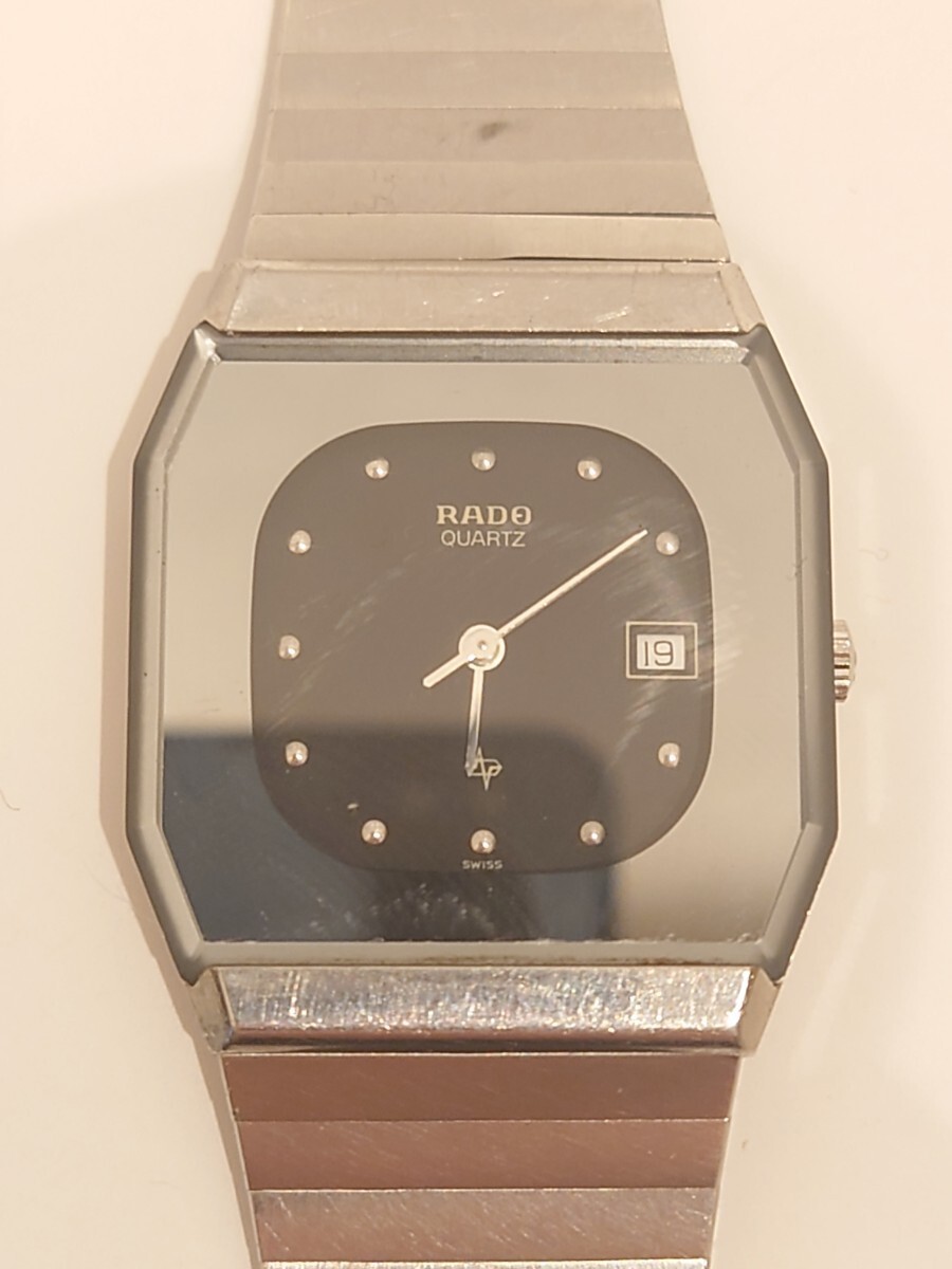 動作未確認 RADO 腕時計 ラドー メンズ ファッション小物 時計 長期保管品 _画像1