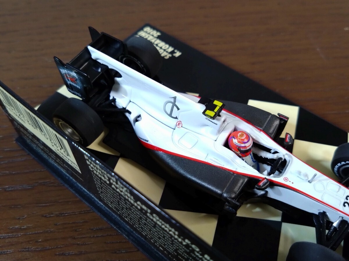 MINICHAMPS ミニチャンプス 1/43 SAUBER C29 小林可夢偉 ミニカー☆レーシングカー☆F1☆PMA☆ザウバー C29☆ポールズモデルアートの画像5