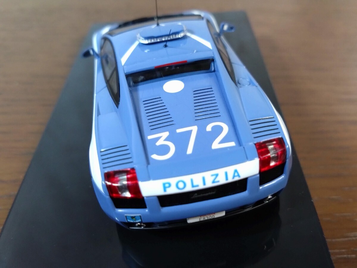 AUTOart オートアート 1/43 LAMBORGHINI ランボルギーニ ガヤルド ポリスカー ミニカー☆GALLARDO ☆Police Carの画像5