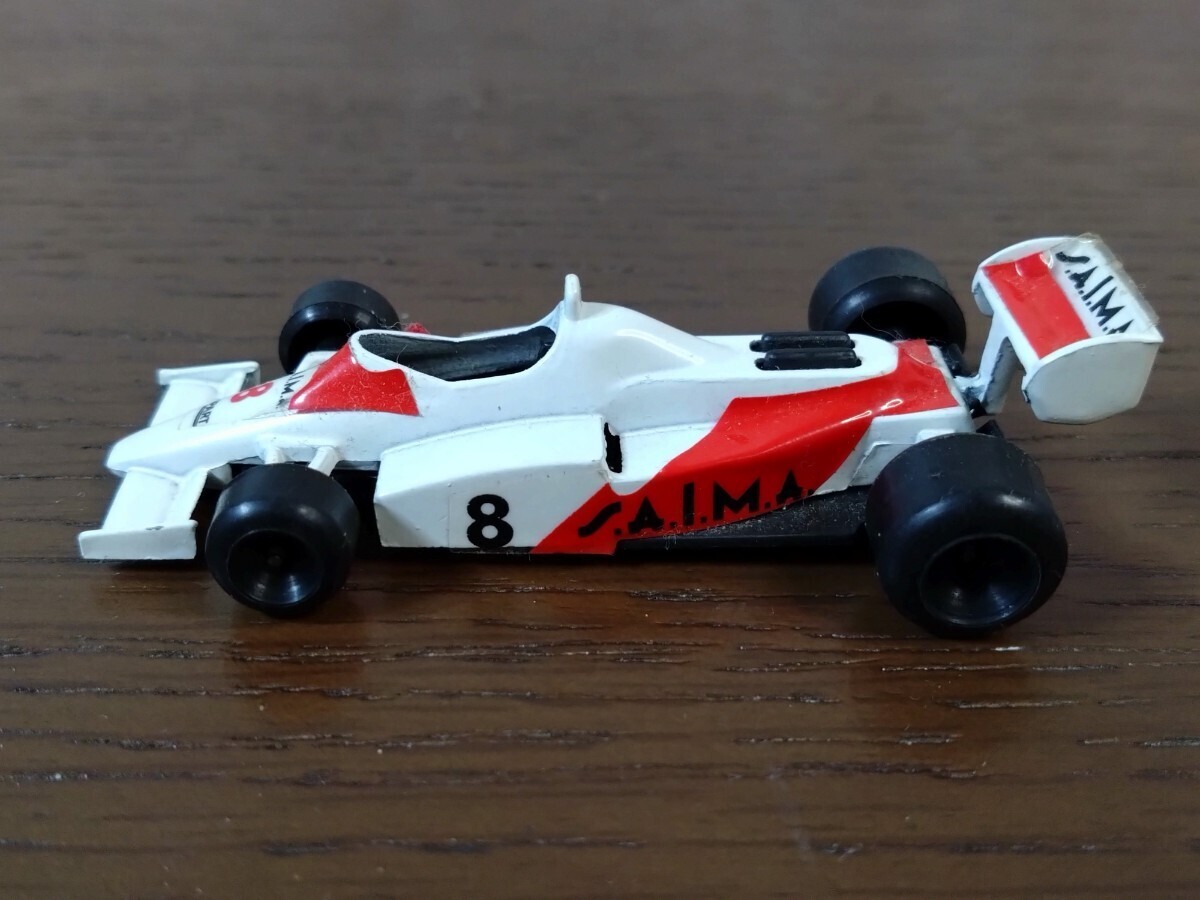 Polistil ポリスティル 1/55 McLaren MP4 ミニカー☆レーシングカー☆絶版☆当時物☆ビンテージ☆マクラーレン☆レア/F1/イタリア製/現状品_画像2