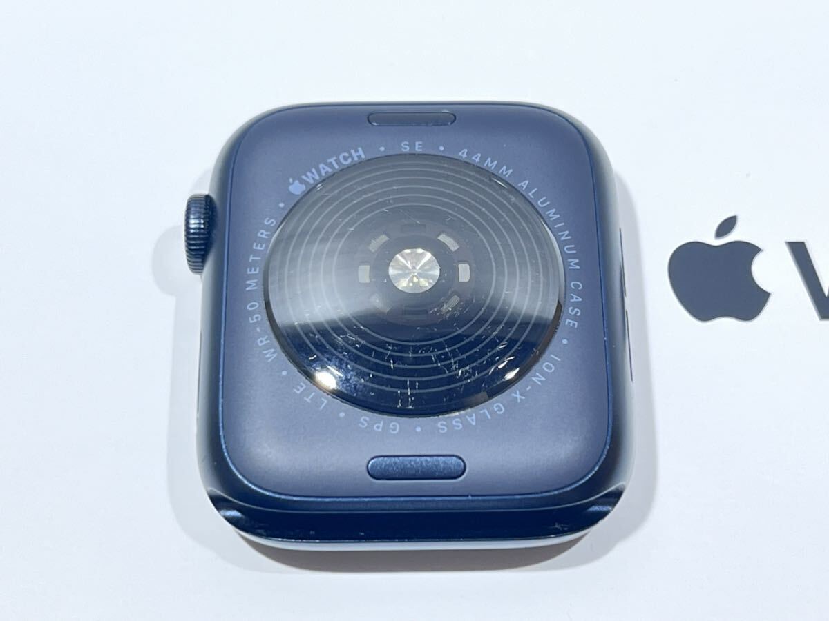 Apple Watch SE 第2世代 Cellular 44mm 第二世代 アップルウォッチ ミッドナイト アルミ ジャンクの画像9