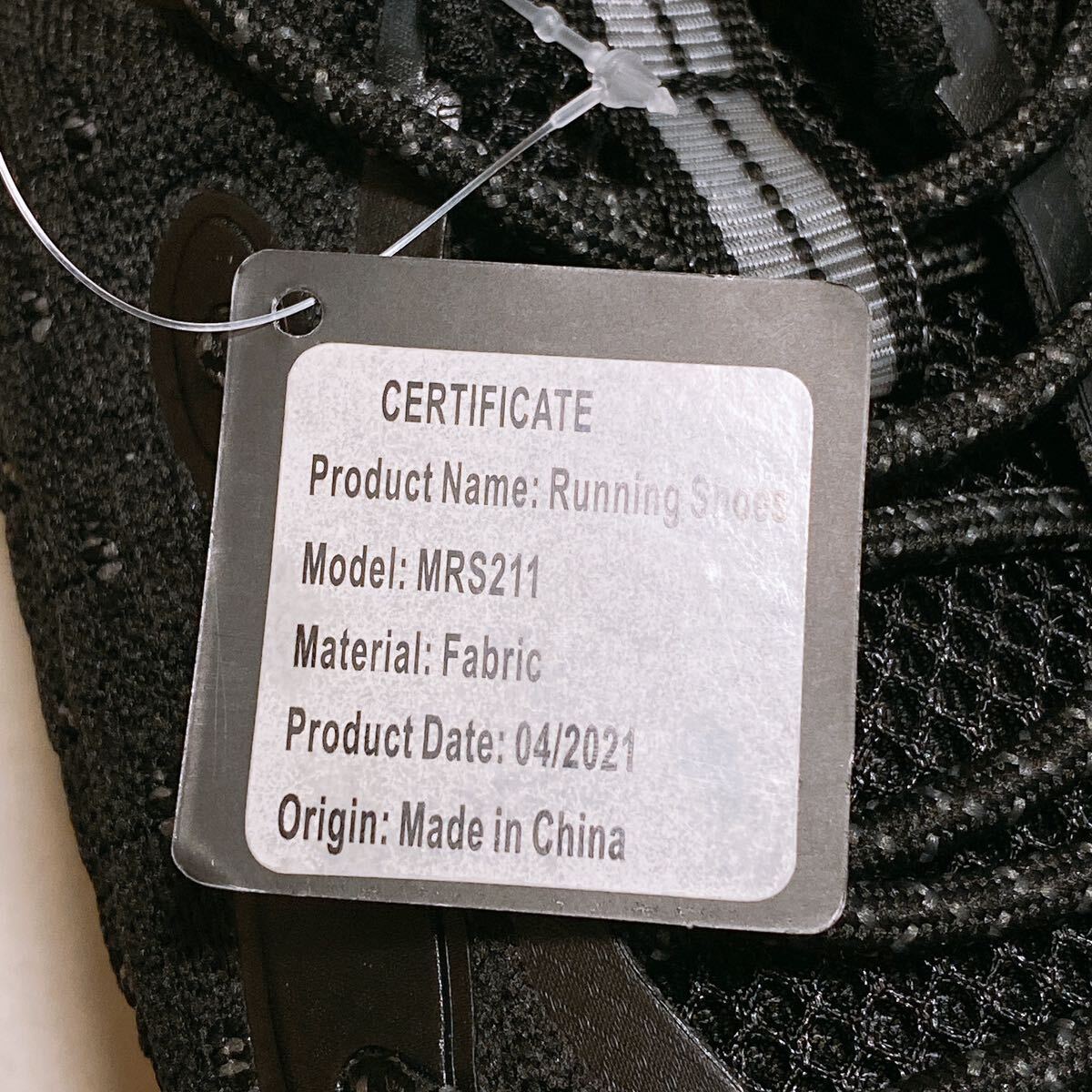 【未使用品】メンズ 男性用 スニーカー 運動靴 ウォーキングシューズ MAINCH 49 サイズ29.5cm ブラック 2足セット Y-1282_画像4