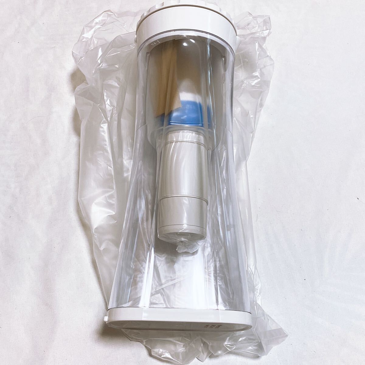 【未使用品】クリンスイ ポット型浄水器 CP015 横置き可能 高速除菌 ホワイト Y-1404の画像6