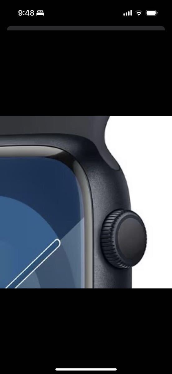 Apple Watch Series 9 GPSモデル 41mm アルミニウムケースとスポーツバンド M/Lの画像3