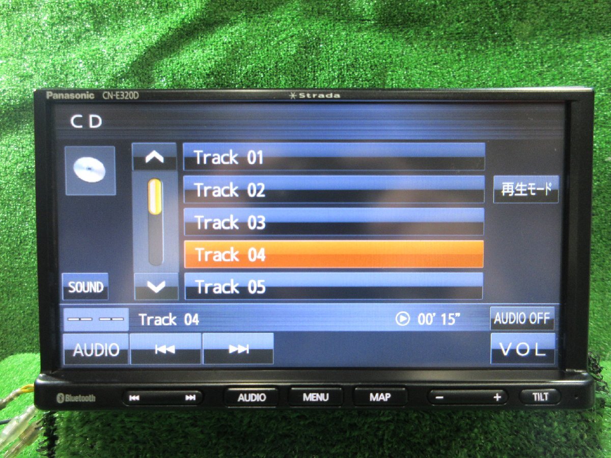 パナソニック CN-E320D メモリーナビ CD/Bluetoothオーディオ 再生確認済み 地図データ 2019年度版  2024.3.12.Y.6-A6PC 24021219の画像2