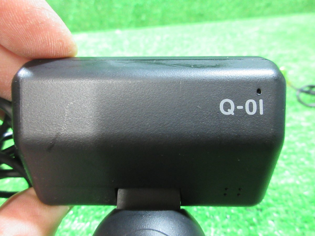 ユピテル Q-01 360° 360度 全方位型 全天球ドライブレコーダー ドラレコ ※ 画像参照 SDカード欠品  2024.2.23.Y.10-A19PC 23040880の画像3