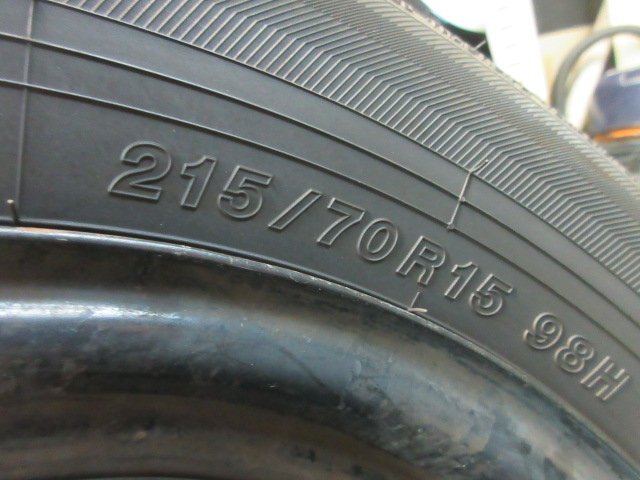 日産 純正 スチール 15インチ 15x6JJ PCD114.3 +? 5H 215/70R15 4本 T30系 エクストレイル 等   2023.12.27.O.1-A40 23110531の画像8