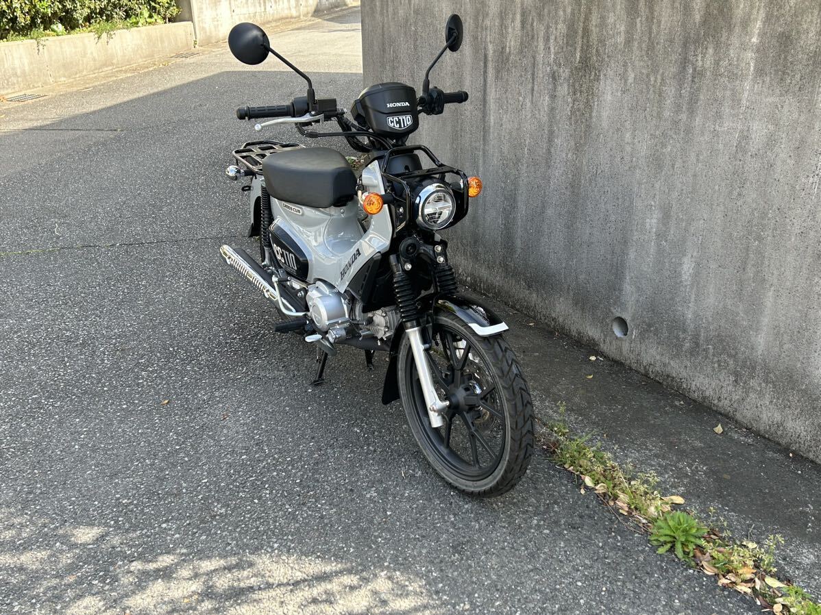 ホンダ クロスカブ CC110 JA60 3112km走行 軽整備済み 明石市、垂水区、西区、須磨区は配送無料の画像1