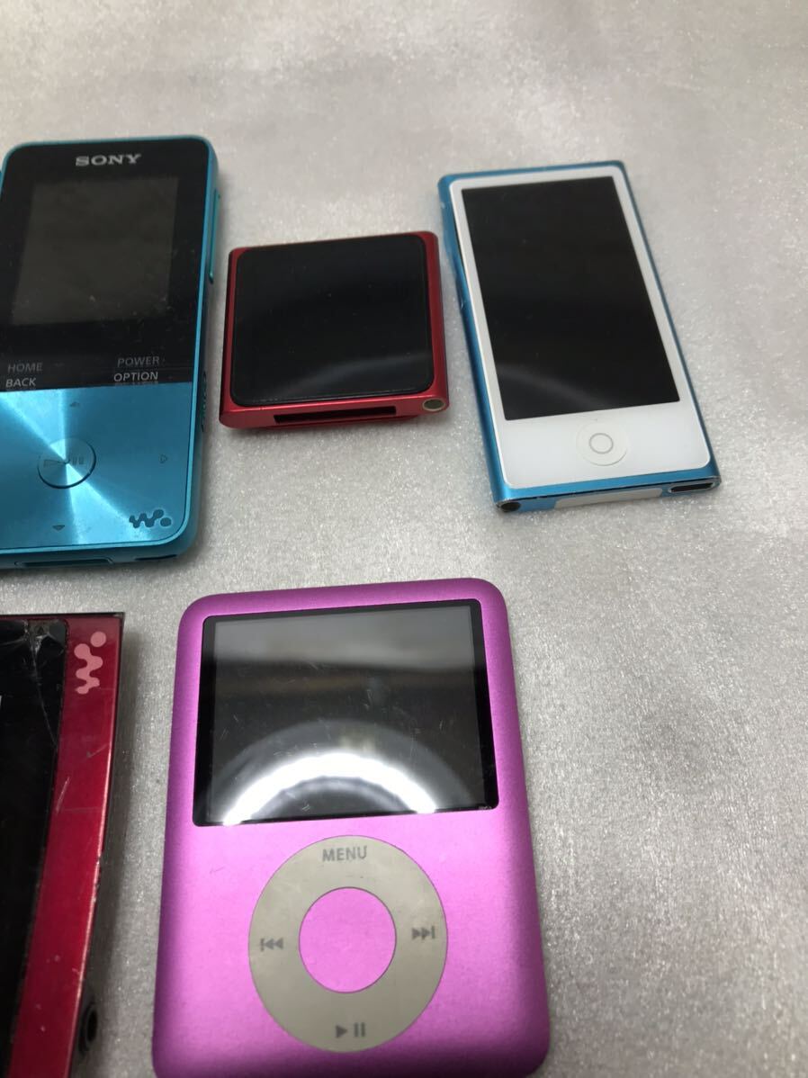 [CV0221]iPod SONY 7 шт. совместно Junk 