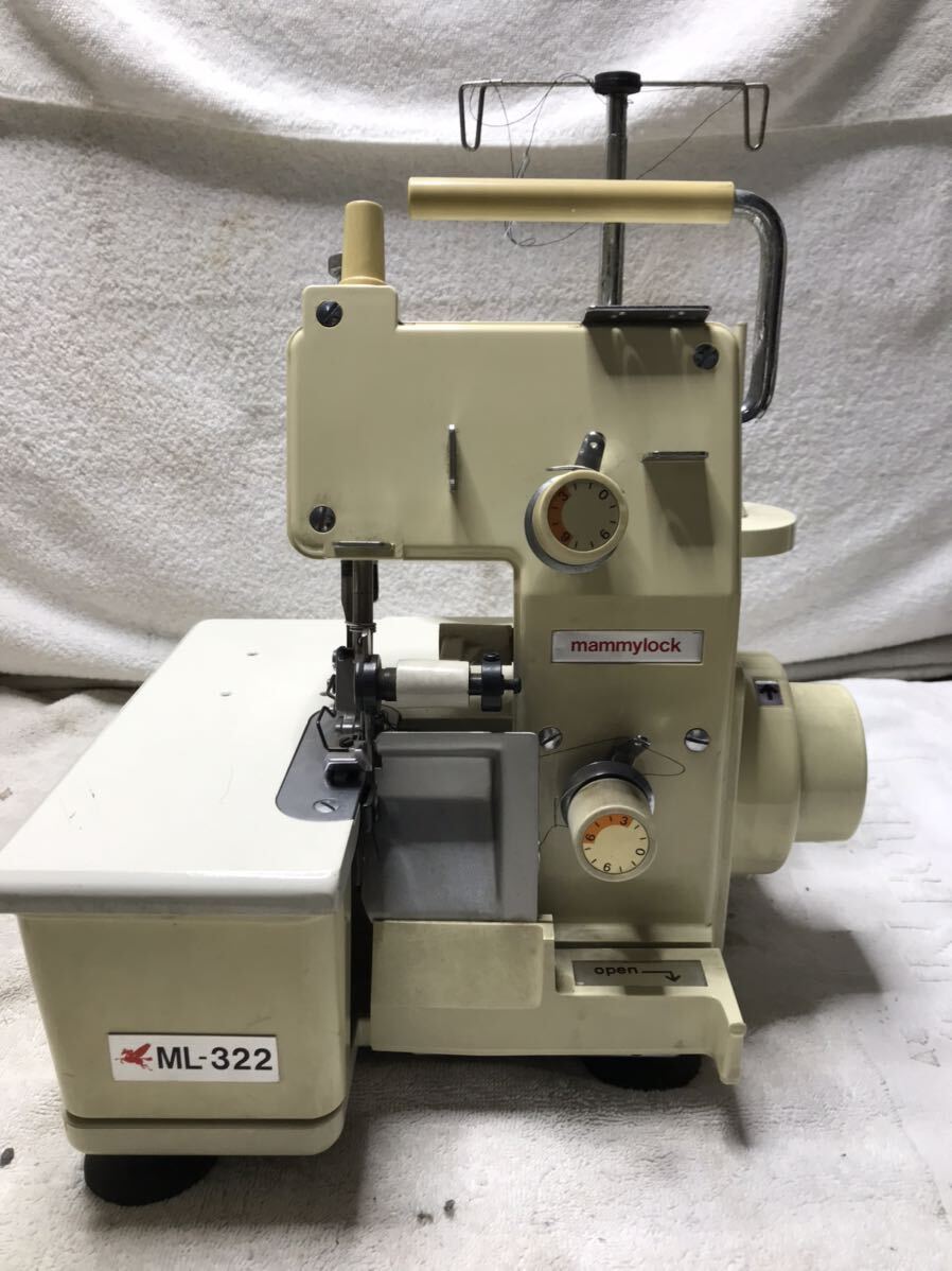 [CV0236] швейная машинка с оверлоком mammylock мумия блокировка ML-322 Junk 