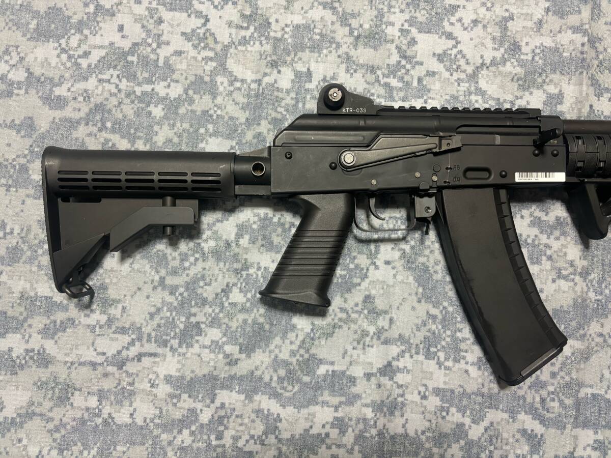 KSC製 AK-74 Type KTR-03 MAGPUL AFG2タイプ アングルフォアグリップ ＆XTMタイプ レイルカバー付き システム7 中古品　_画像4