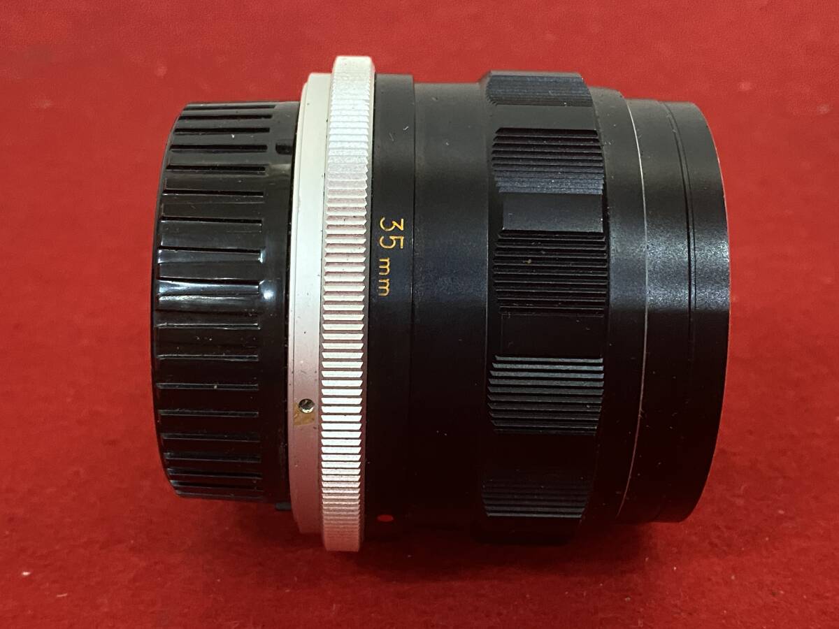 M-5960 【同梱不可】980円～ 現状品 MINOLTA/ミノルタ レンズ MC W.ROKKOR-HG f=35mm 1:2.8 カメラ用品の画像5