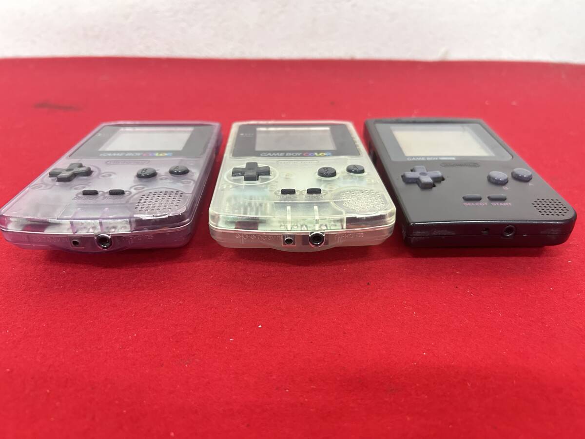 M-6064⑦ 【同梱不可】980円～ 中古品　Nintendo/任天堂　GAMEBOY　GAMEBOY COLOR　本体・ソフトまとめ　ゲーム機　通電有無混合　_画像4