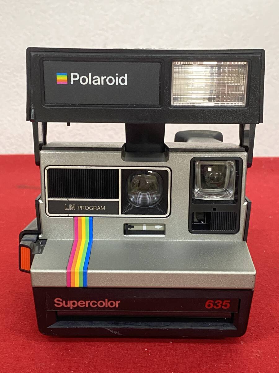 M-6027 【同梱不可】980円～ 中古品 Polaroid/ポラロイド ポラロイドカメラ Supercolor 635 LM PROGRAM インスタントカメラ の画像1