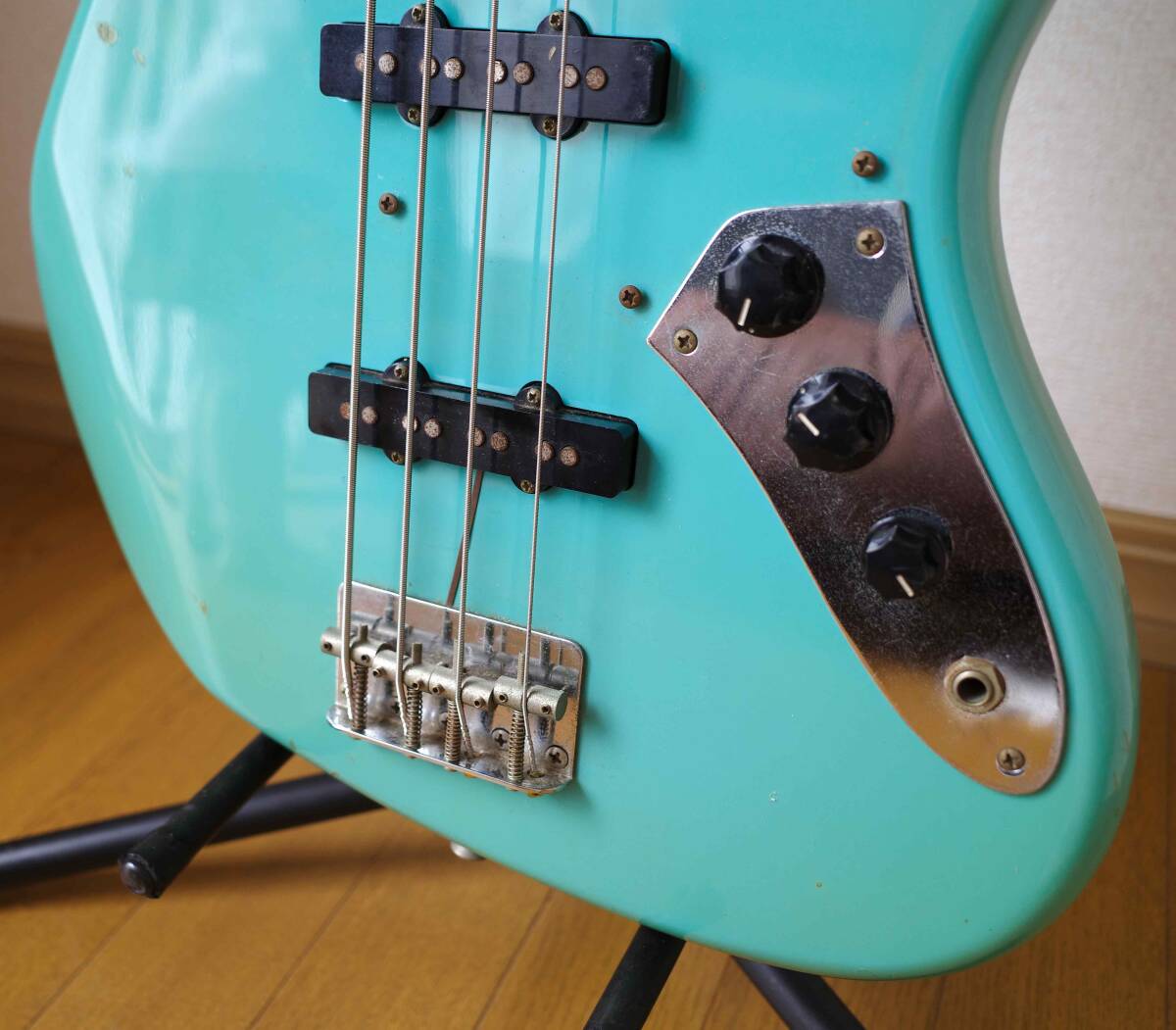 Squier by Fender JAZZ BASS JVシリアルの画像6