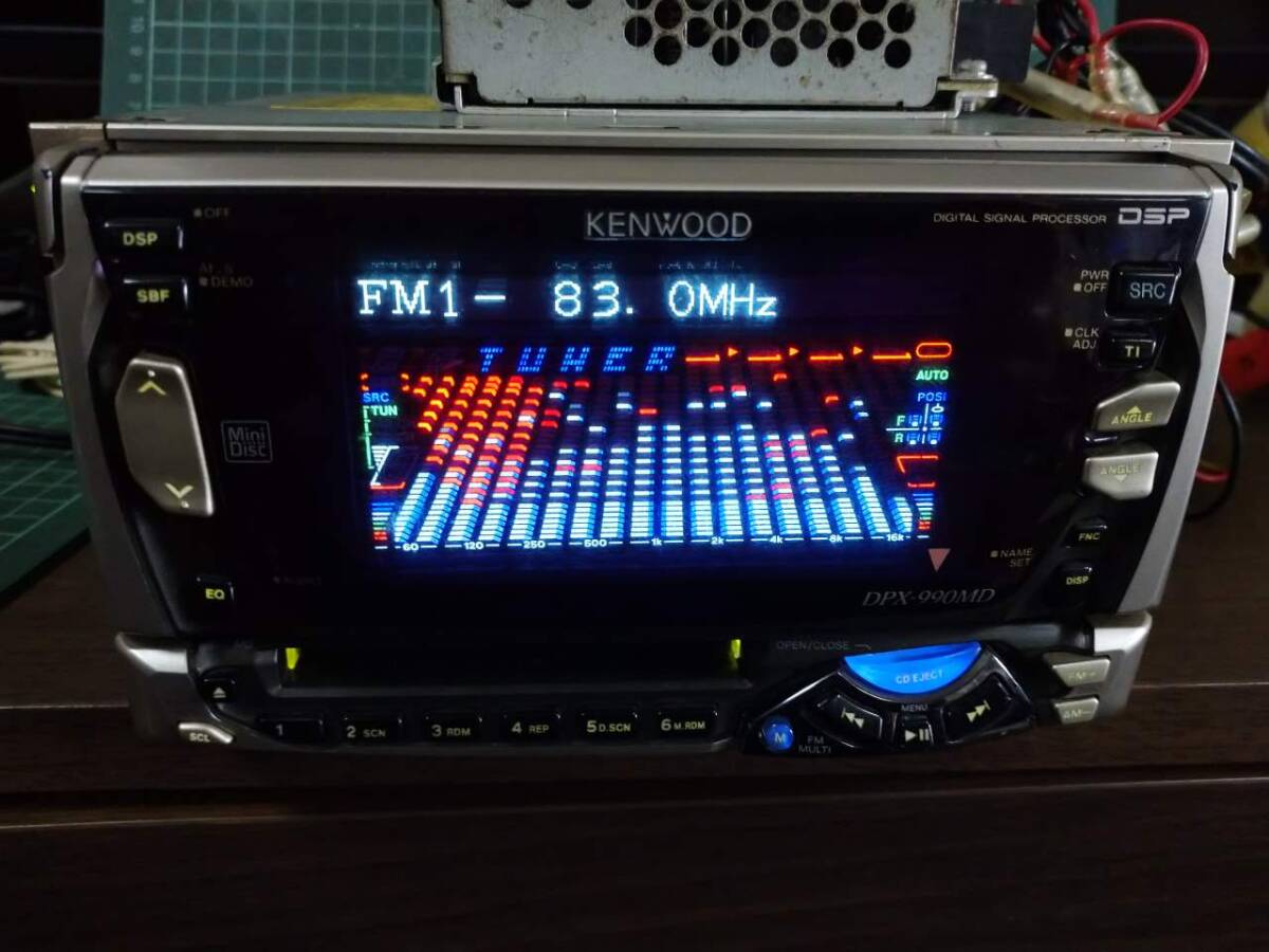 [ with defect ]KENWOOD DPX-990MD CD|MD 2DIN deck * ilmi Kenwood 