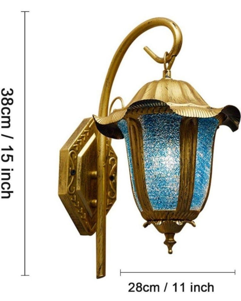 モロッコスタイルの壁ランプ　バルコニーランプ