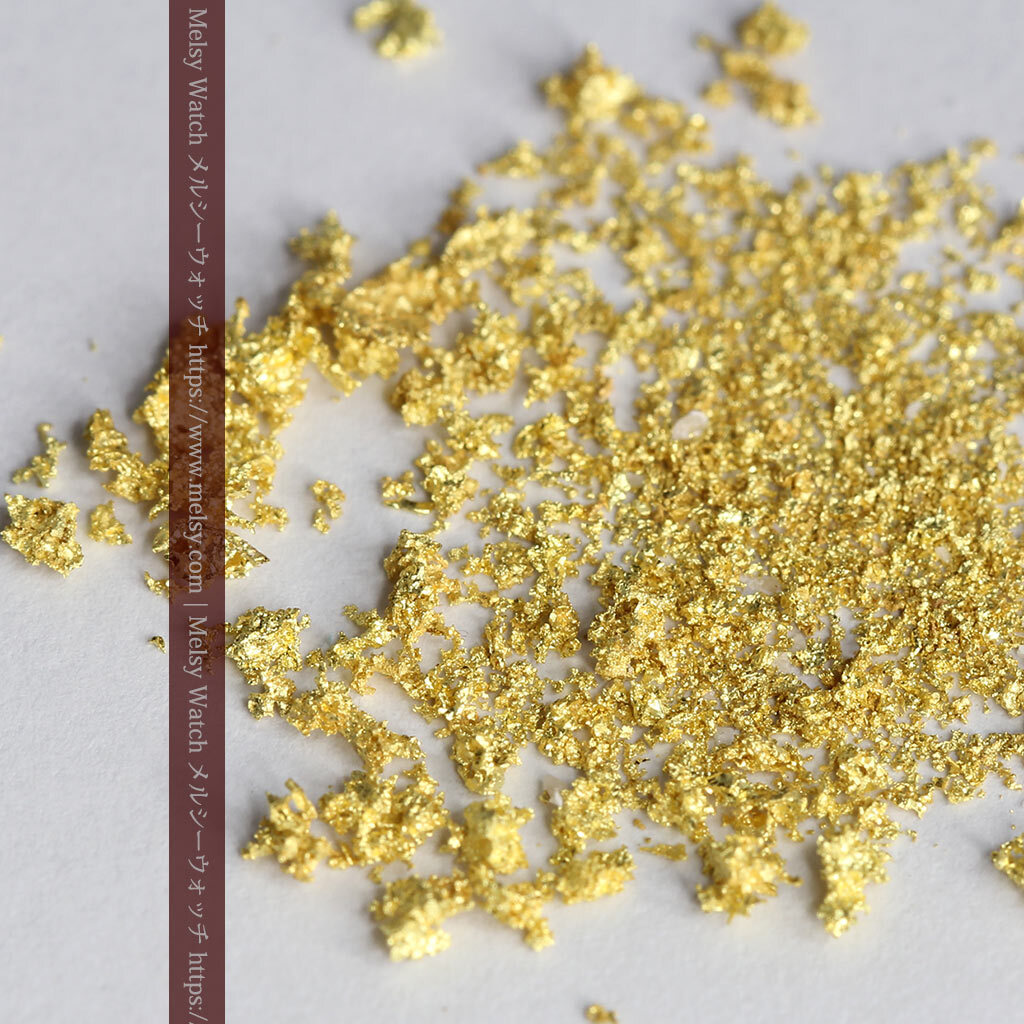 1.36gの細かな砂金と小さな粒のビクトリア州産自然金 オーストラリア採掘品《商品番号G0505》の画像6