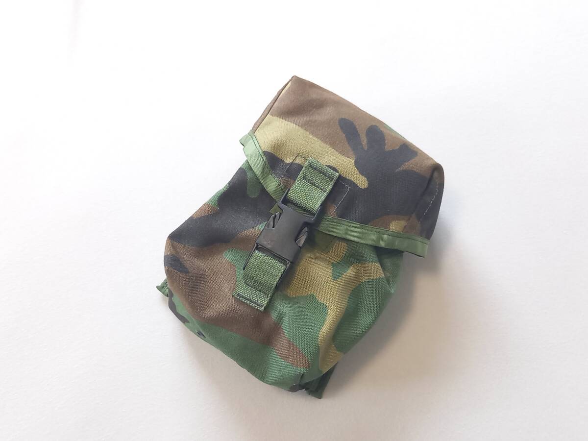 在沖米軍 100連発収納ポーチ POUCH M-60/SAW 100RD 軍用実品の画像1