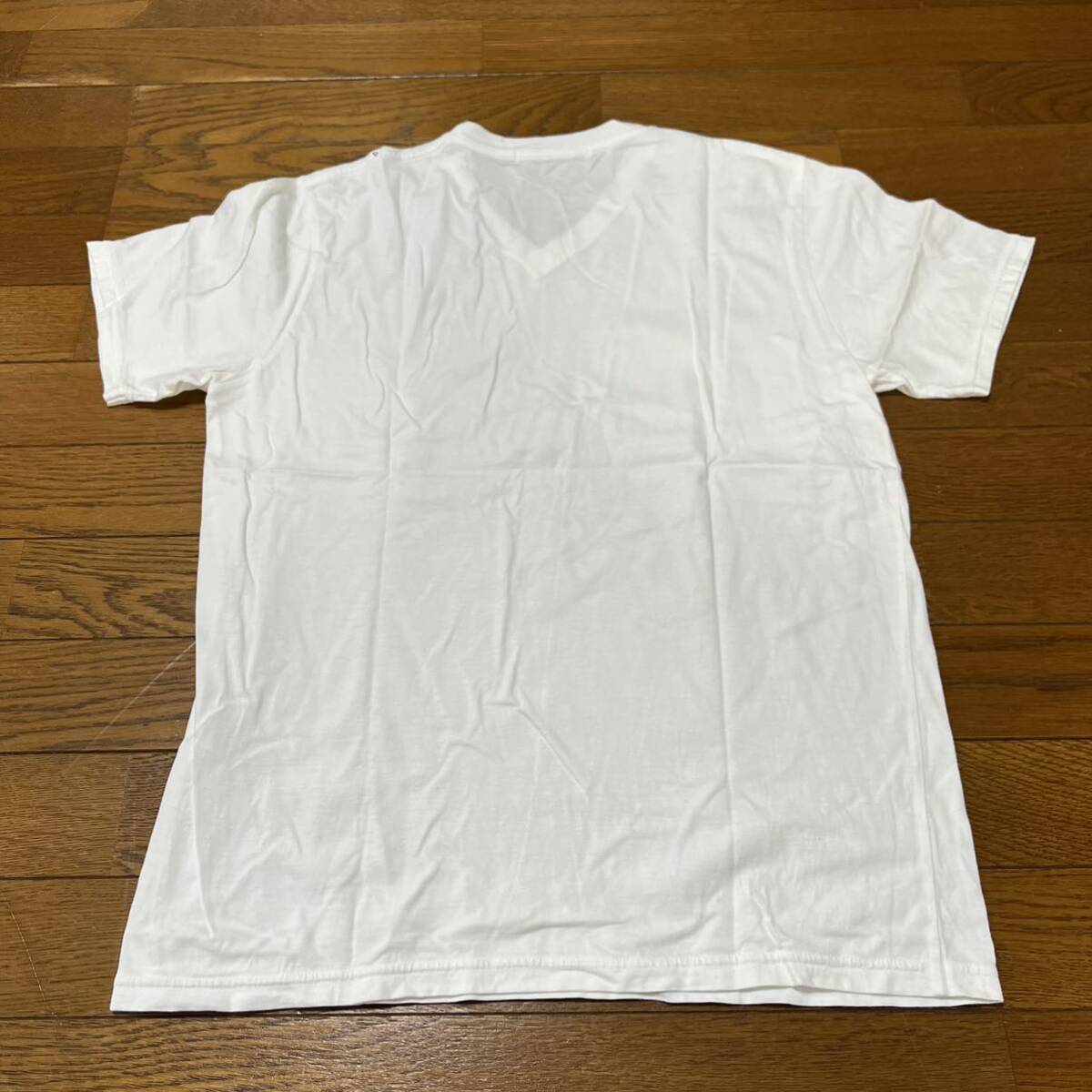 ロンハーマン　VネックTシャツ　メンズ　白　Sサイズ　半袖_画像2