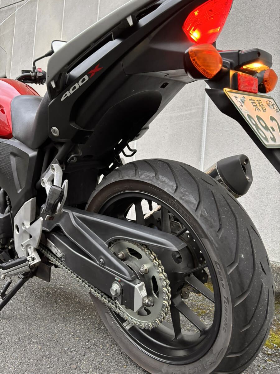 ホンダ 400X NC47E 2013(平成25）モデル 19,000Km ETC 新品部品交換整備多数。の画像9