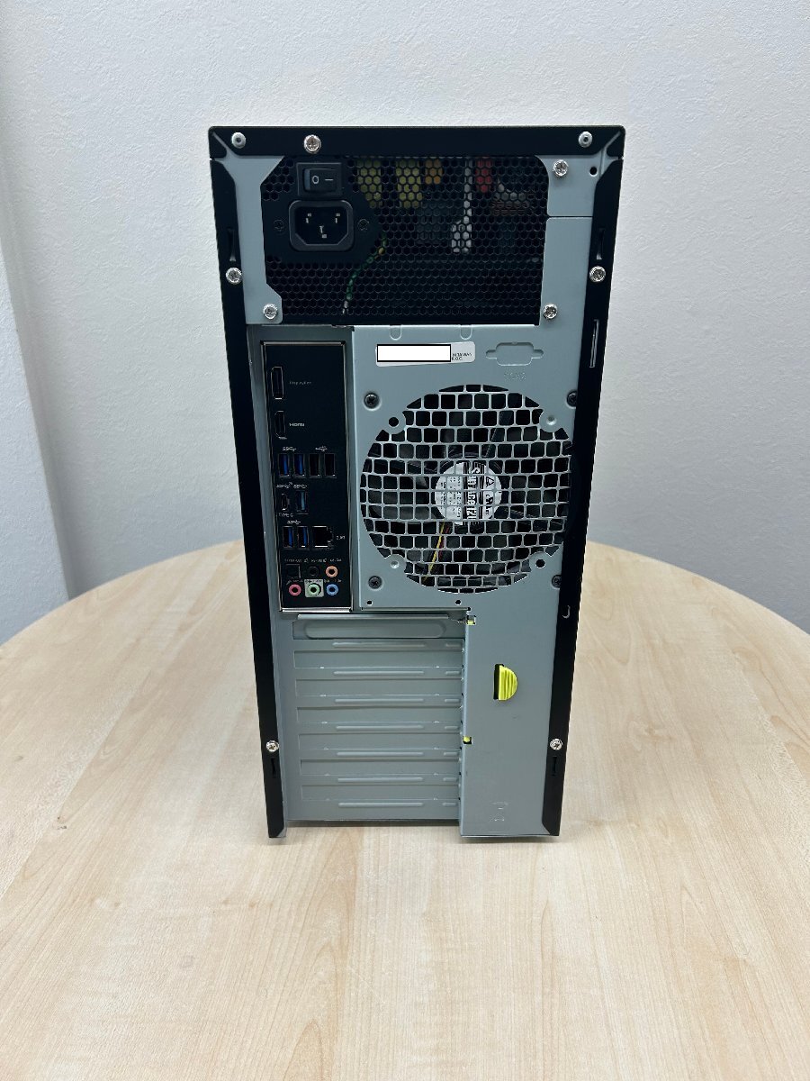 【中古品・BIOS起動確認済】 iiyama STYLE-R059-117-UHX ゲーミングデスク i7-11700 / HDDなし / 32GB IStDXs-R059-A117_-UHCXBの画像4