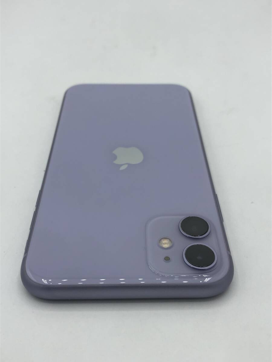 【大黒屋】中古品 au by KDDI Apple iPhone11 64GB MHDF3J/A パープル 判定〇 ※SIMロック有り ☆ スマートフォン アイフォンの画像6