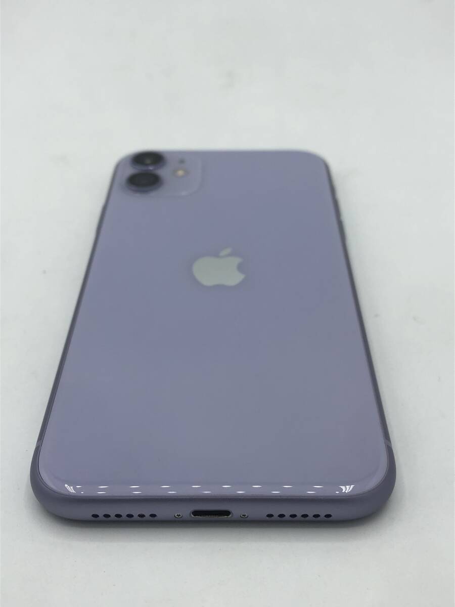 【大黒屋】中古品 au by KDDI Apple iPhone11 64GB MHDF3J/A パープル 判定〇 ※SIMロック有り ☆ スマートフォン アイフォンの画像5