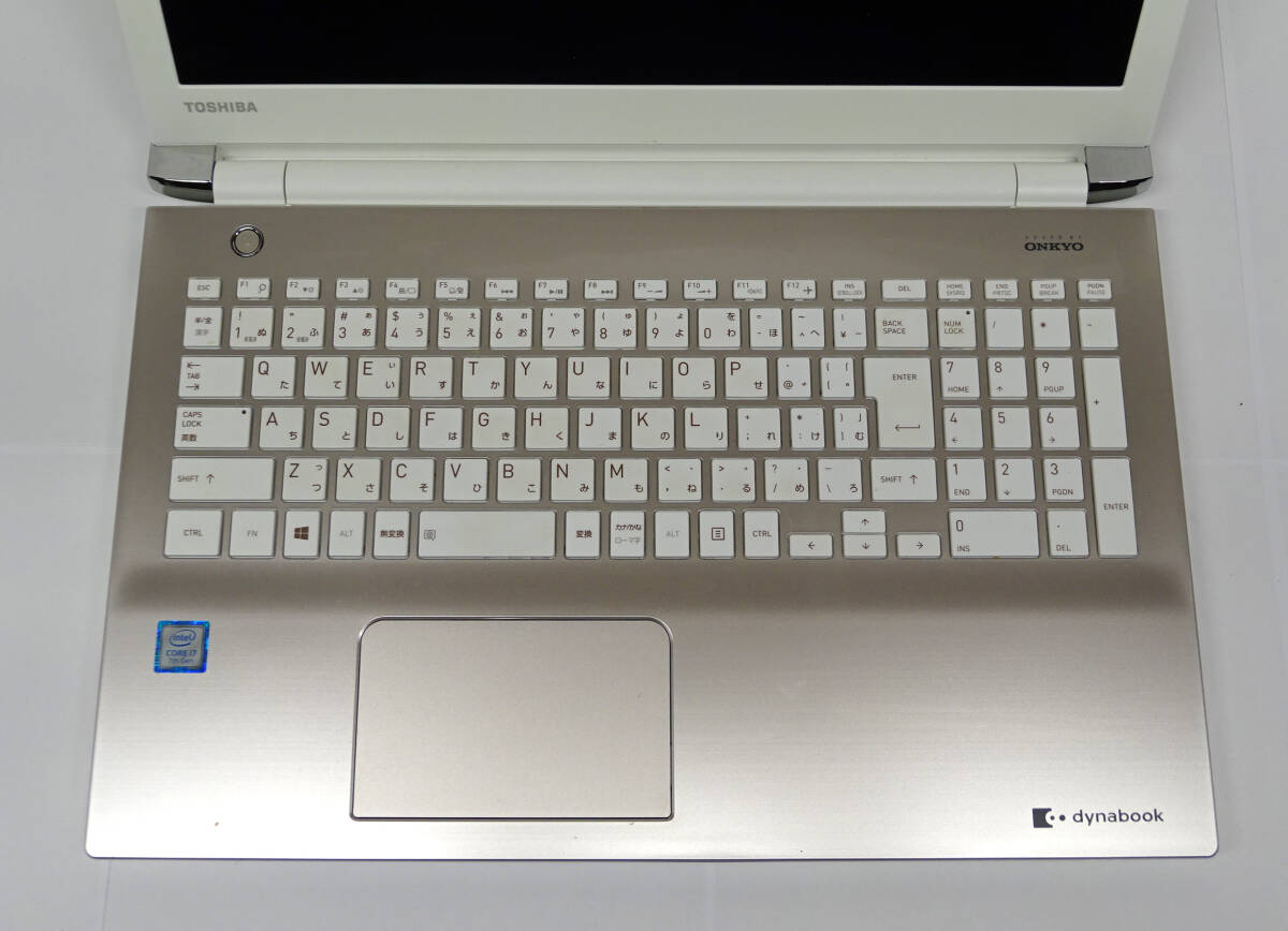 dynabook T65/EG /i7 7500U/15.6型フルHD/ジャンク品_画像2