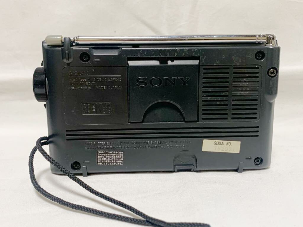 【動作確認済み】12バンドレシーバー FM/SW/MW/LW ソニー ICF-SW10 アナログ SONY 3バンドラジオ AM ステレオ 9バンド