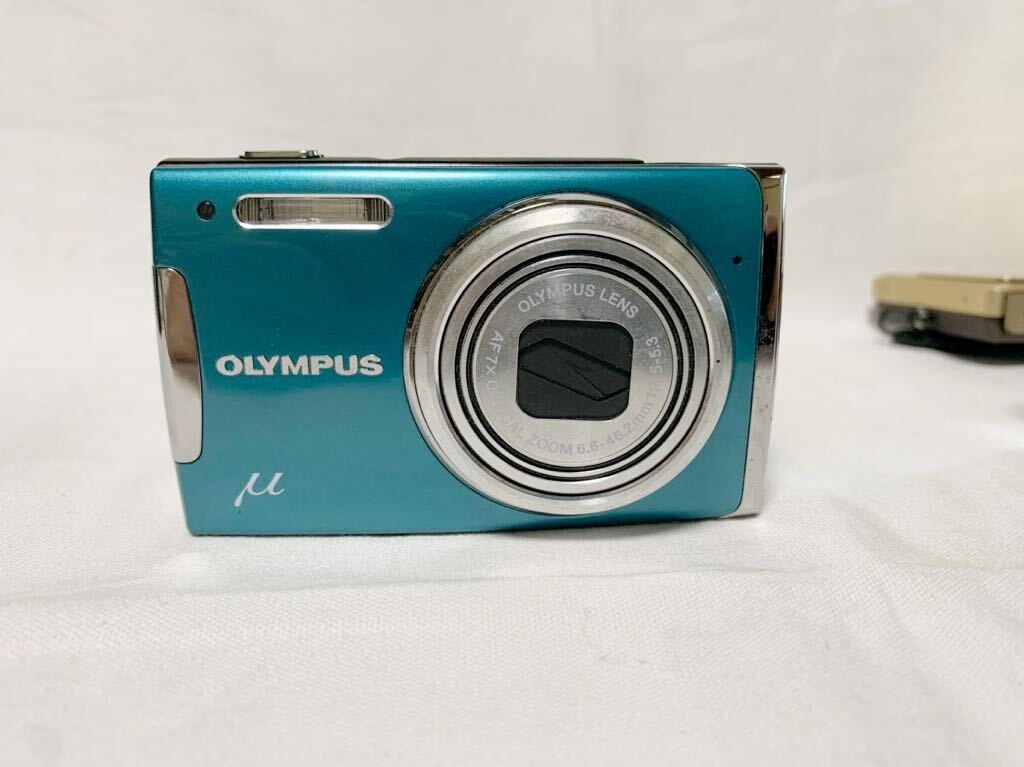  junk digital camera part removing Panasonic Fuji Film SONY Olympus 4 pcs. set Z100fd μ1060 DSCTX9 DMC-FZ5