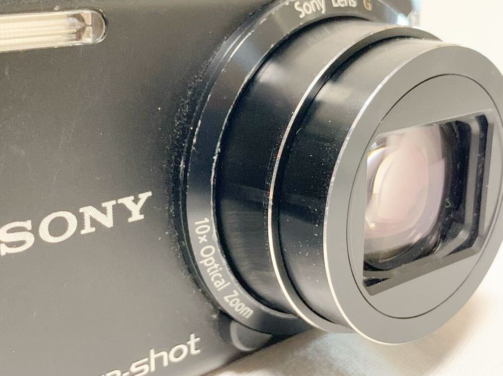 SONY ソニー Cyber-shot サイバーショット DSC-HX5Vコンパクトデジタルカメラ ブラック 動作良好 コンデジ_画像10