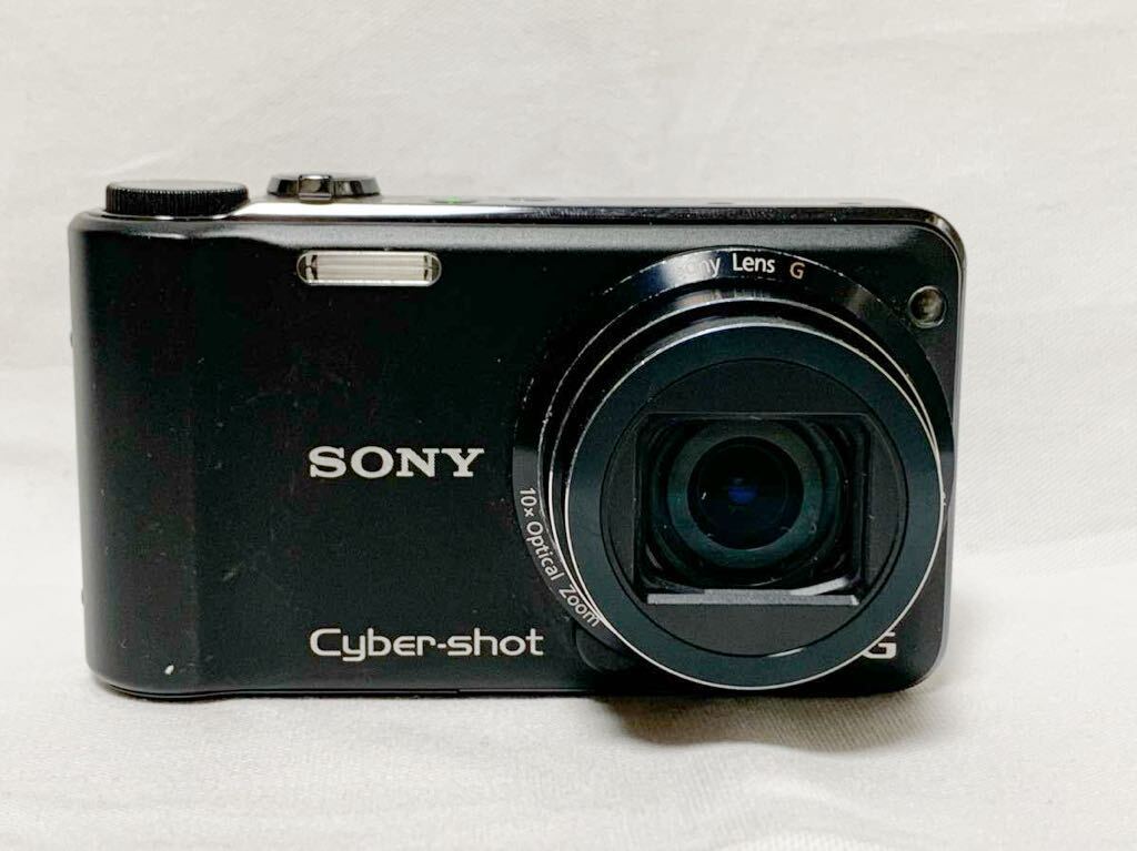SONY ソニー Cyber-shot サイバーショット DSC-HX5Vコンパクトデジタルカメラ ブラック 動作良好 コンデジ_画像2