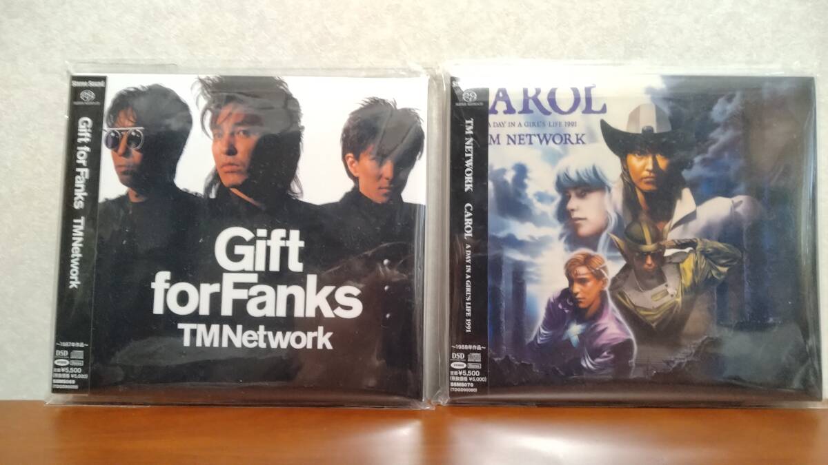 【送料無料】TM NETWORK Gift for Fanks/CAROL ～A DAY IN A GIRL'S LIFE 1991～ セット[CD/SACDハイブリッド]の画像1