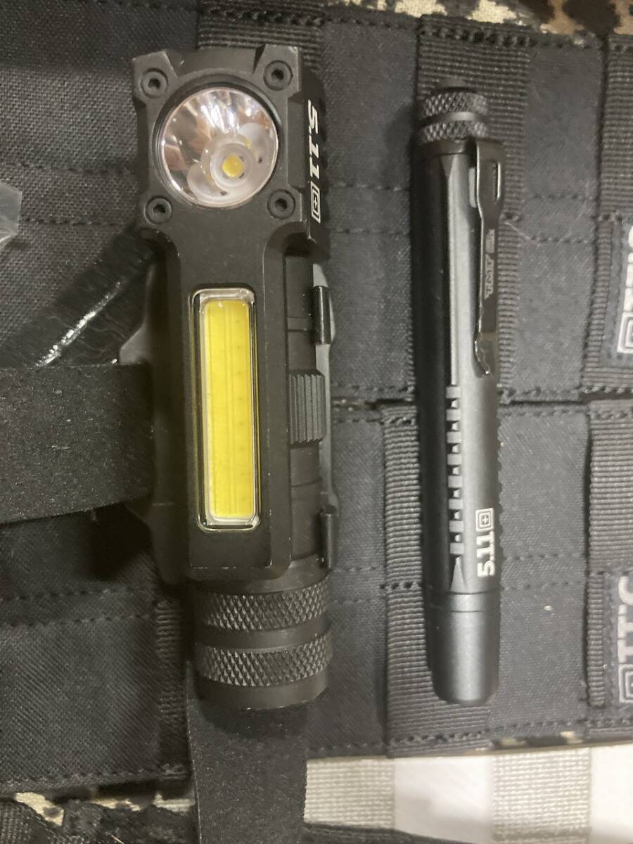  used beautiful goods 5.11 tactical 5.11 Tacty karu flashlight Drop pouch glove light inserting other 