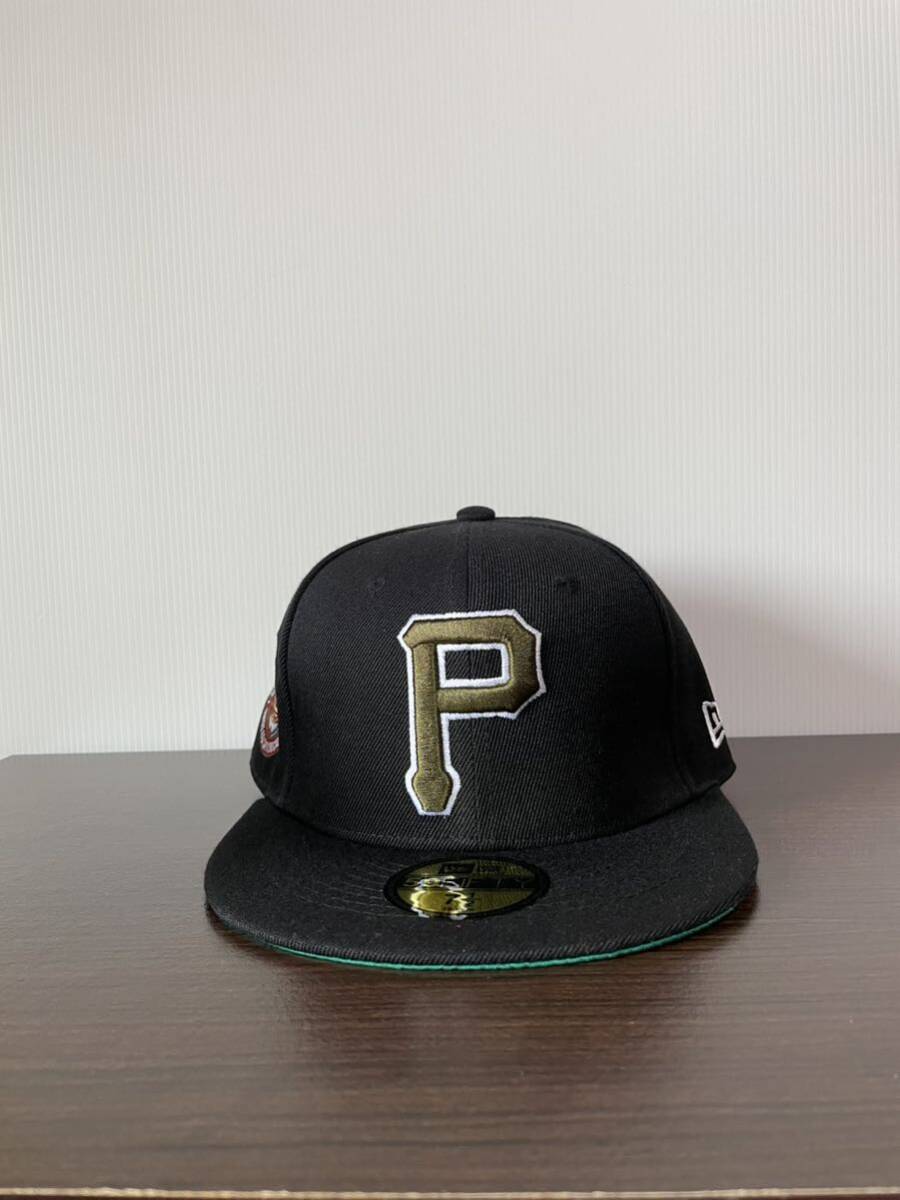 NEW ERA ニューエラキャップ MLB 59FIFTY (7-1/2) 59.6CM AUTHENTIC PIRATES ピッツバーグ・パイレーツ帽子 の画像2