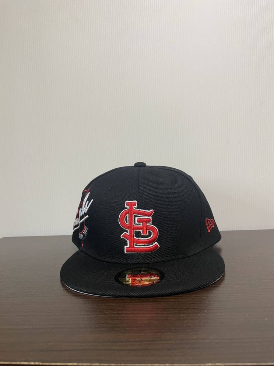 NEW ERA ニューエラキャップ MLB 59FIFTY (7-5/8) 60.6CM ST.LOUIS CARDINALS セントルイス カージナルス 帽子 の画像2