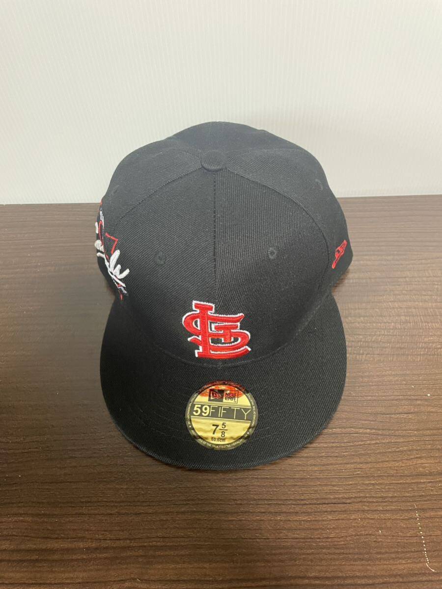 NEW ERA ニューエラキャップ MLB 59FIFTY (7-5/8) 60.6CM ST.LOUIS CARDINALS セントルイス カージナルス 帽子 の画像3