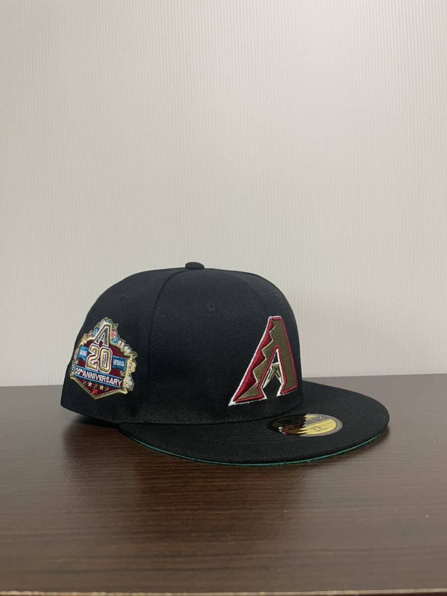 NEW ERA ニューエラキャップ MLB 59FIFTY (7-3/8) 58.7CM ARIZONA DIAMOND BACKS アリゾナ ダイヤモンドバックスANNIVERSARY 帽子 の画像4