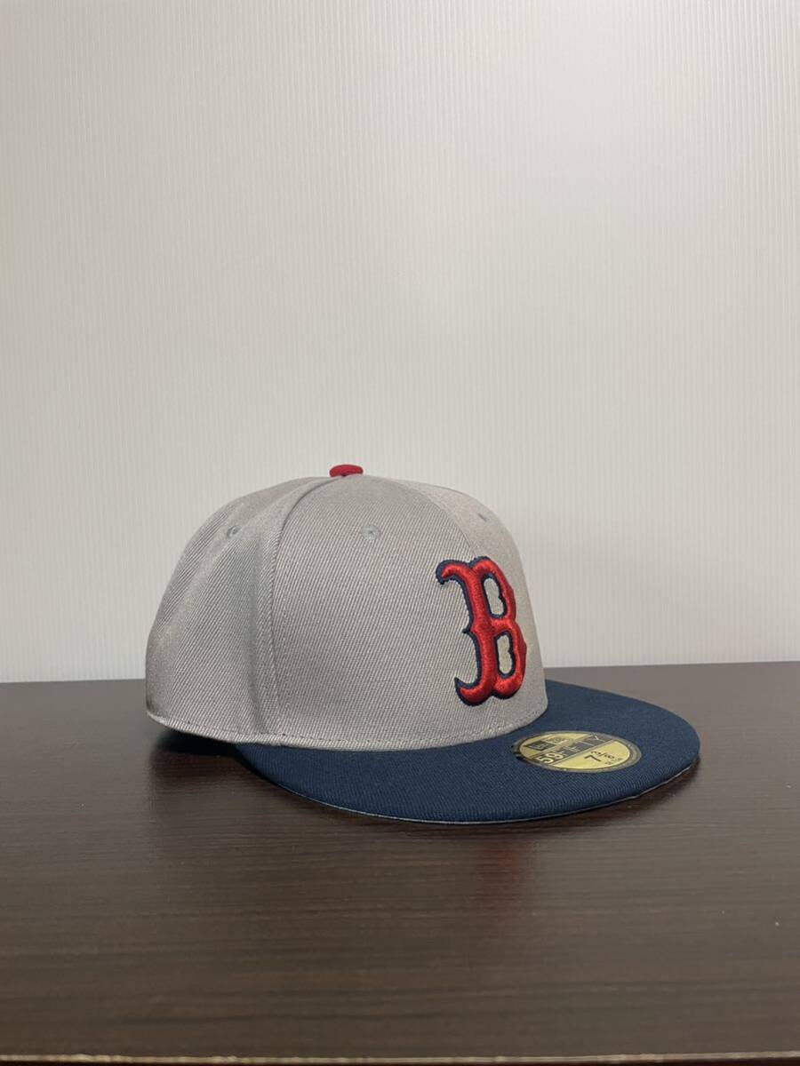 NEW ERA ニューエラキャップ MLB 59FIFTY (7-3/8) 58.7CM BOSTON RED SOXボストン・レッドソックス 帽子 の画像4