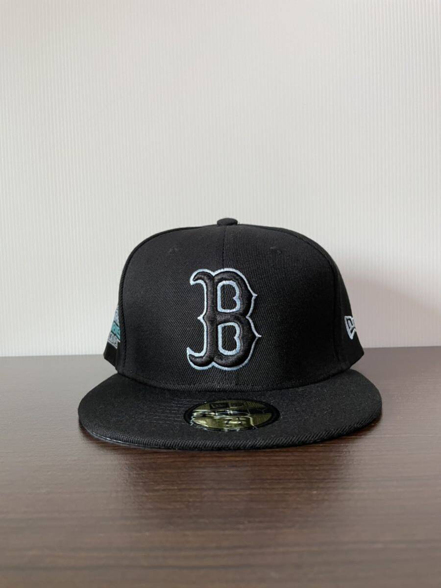 NEW ERA ニューエラキャップ MLB 59FIFTY (7-1/2) 59.6CM BOSTON RED SOXボストン・レッドソックスWORLD SERIES 帽子 の画像2