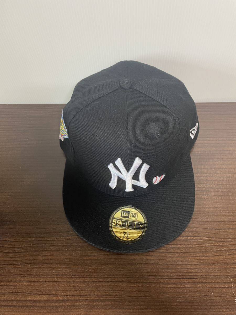 NEW ERA ニューエラキャップ MLB 59FIFTY (7-1/4) 57.7CM NEW YORK YANKEES ニューヨークヤンキース キャップ帽子 _画像3