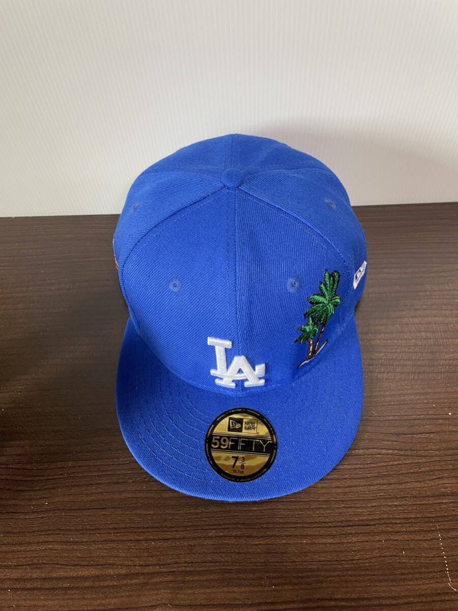 NEW ERA ニューエラキャップ MLB 59FIFTY (7-3/8) 58.7CM LAロサンゼルス・ドジャース WORLD SERIES 帽子 _画像3