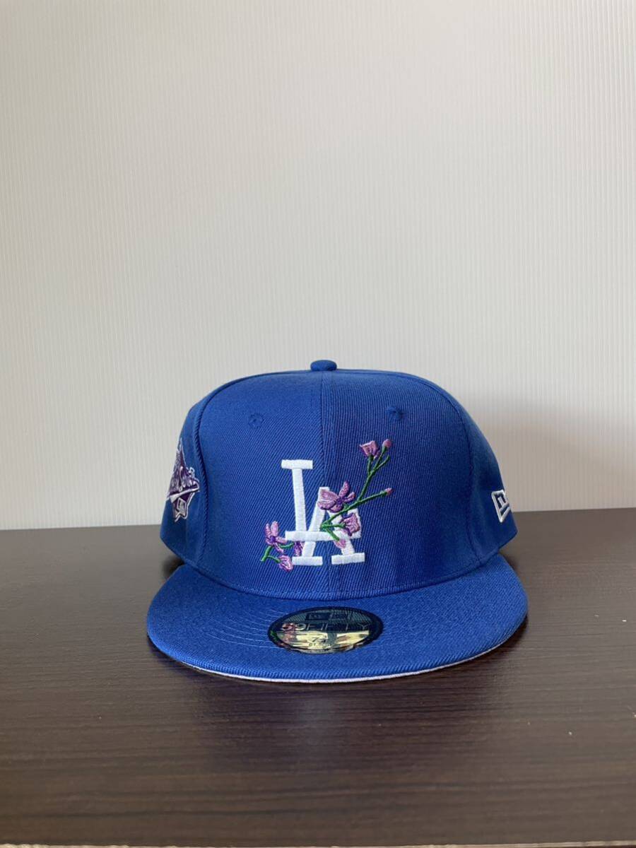 NEW ERA ニューエラキャップ MLB 59FIFTY (7-3/4) 61.5CM LAロサンゼルス・ドジャース WORLD SERIES 帽子 _画像2