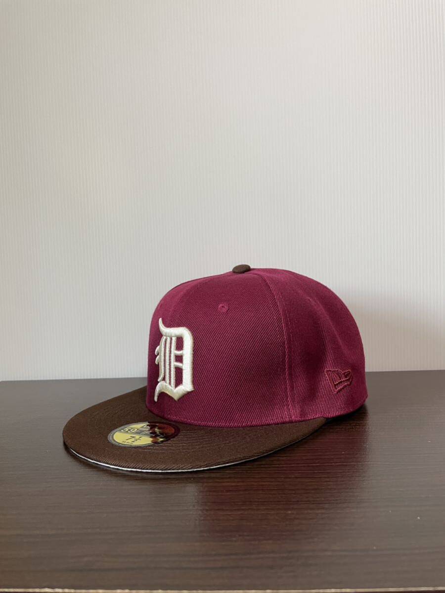 NEW ERA ニューエラキャップ MLB 59FIFTY (7-1/2) 59.6CM DETROIT TIGERS デトロイト・タイガースWORLD SERIES 帽子 の画像1