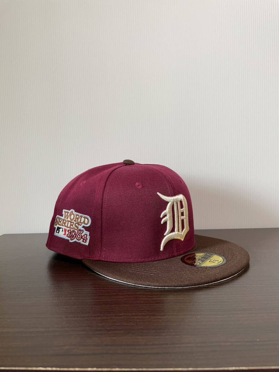 NEW ERA ニューエラキャップ MLB 59FIFTY (7-1/2) 59.6CM DETROIT TIGERS デトロイト・タイガースWORLD SERIES 帽子 の画像4